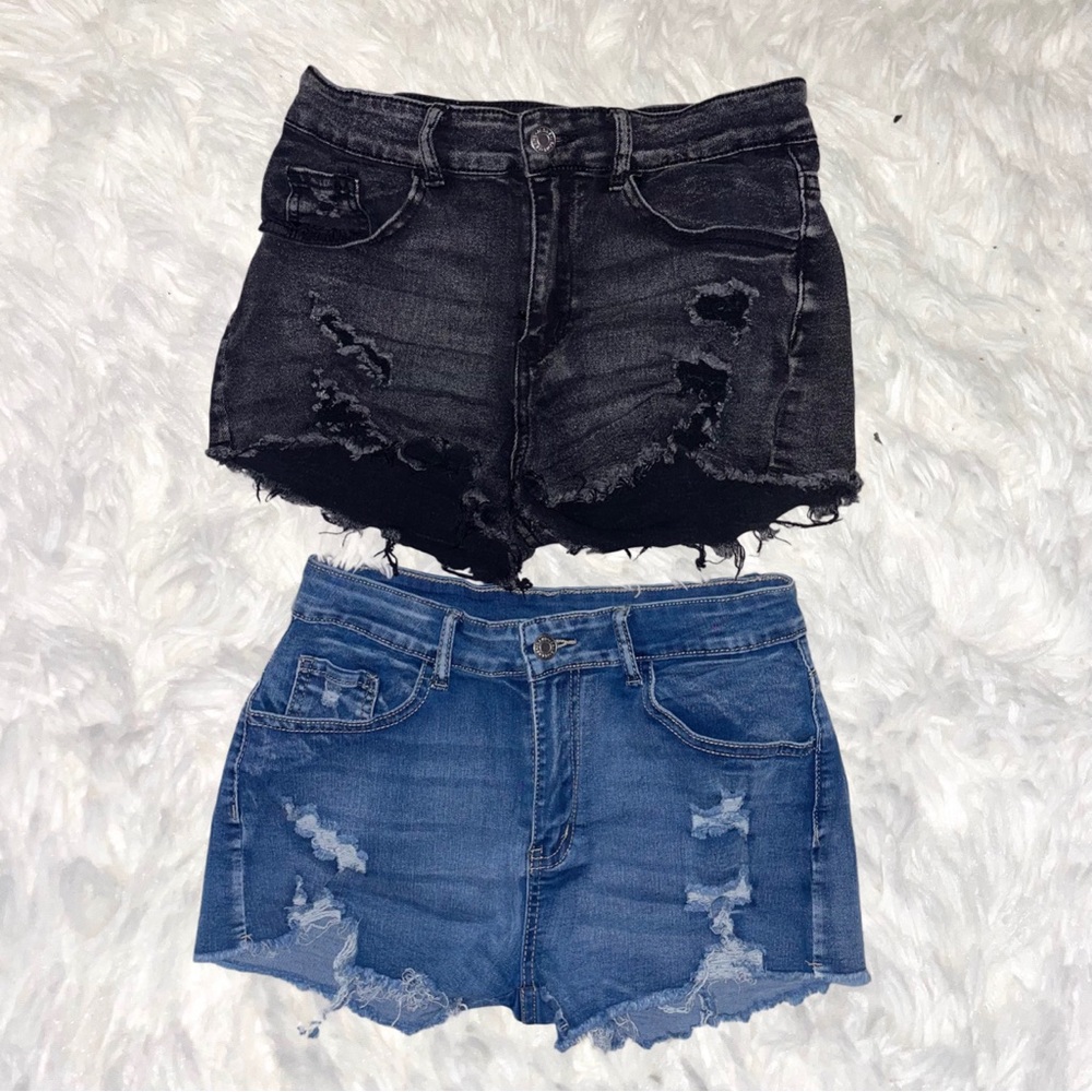 ♡ 2 Jean Shorts ♡